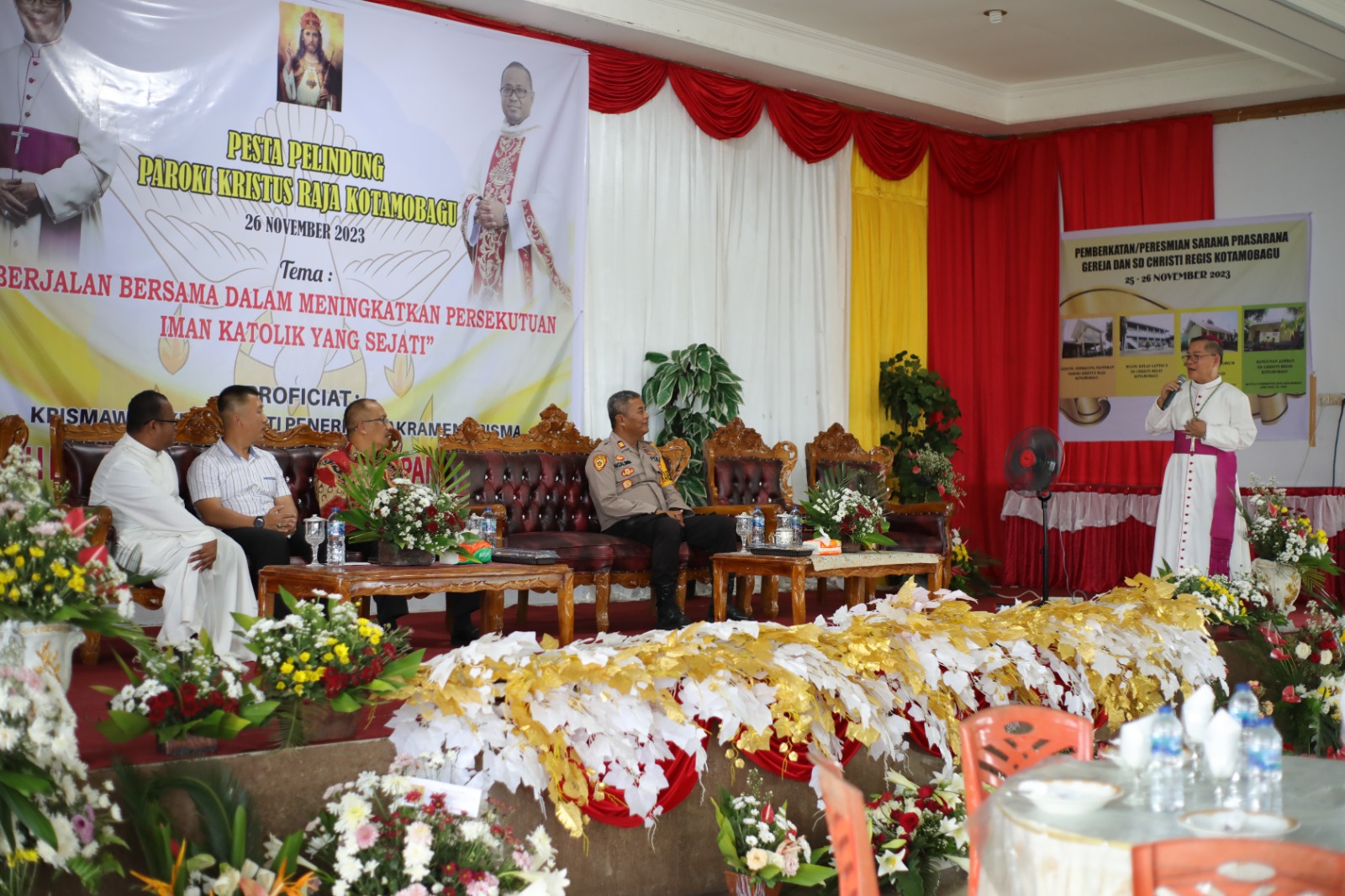 Pj. Wali Kota Kotamobagu Hadiri Pesta Pelindung Paroki Kristus Raja ...